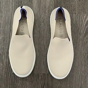 Rothys light tan slip on sneakers. Worn once.